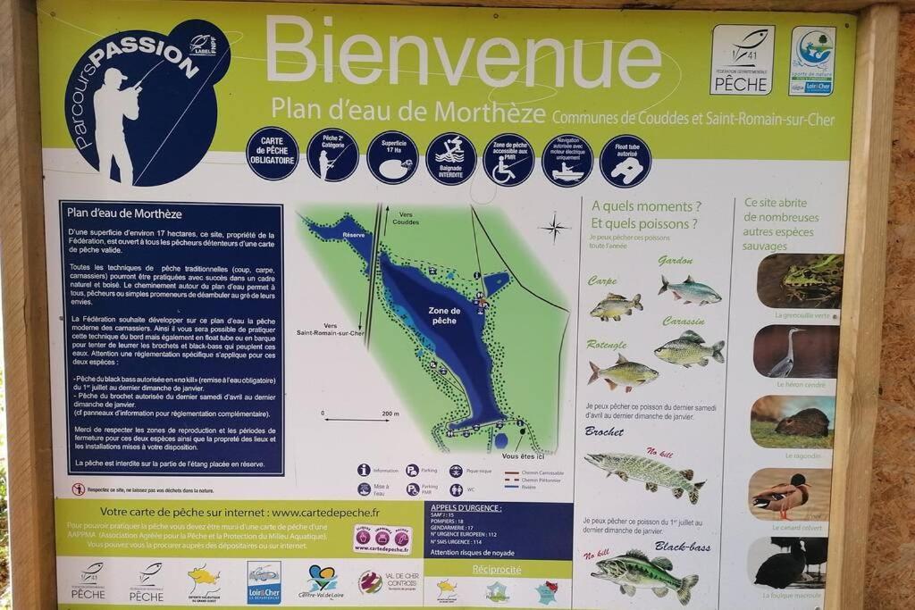 Le Des Sablons Pres Du Zoo De Beauval Holiday home
